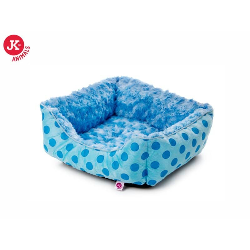 JK suņu guļvieta BLUE DOTS S 45x40x16cm